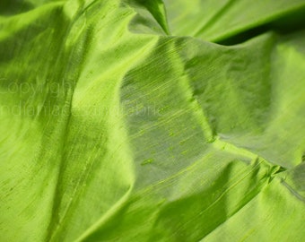 Apple Green Pure Dupioni tagliati a misura Indian Raw Silk abiti da sposa costume cucito artigianato Fodere per cuscini Runner Tende Tapp