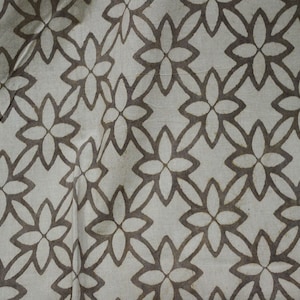 Grey Indian Cotton Fabric By The Yard Pure Printed Cotton Summer Dress Fabric Kids Dresses Fabrics Crafting Sewing Clothing Accessories