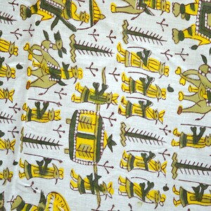 Quilting Block Print Cotton Fabric Pure Soft Cotton Summer Dress Fabric for kids bohemian fabric Indian Cotton for kids Fabric by the Yard