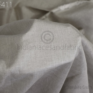 58&#39;&#39; Extra Wide Pure Linen fabric by the yard Natural Grey Natural Linen Women Summer Dresses Trouser Skirts Crafting Sewing Curtain