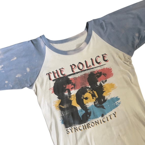 The Police Synchronicity 1983 Tour Raglan Basebal… - image 1