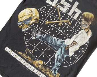 2009 Rush “roll the Bones” US Tour Pushead Design Retro Vintage