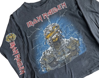 1984-1985 Vintage Iron Maiden Powerslave World Slavery Tour Long