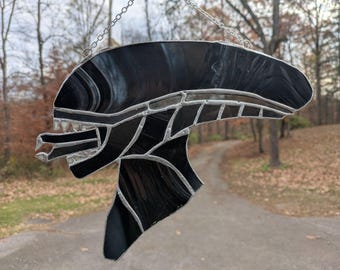 Vidriera Xenomorfo / Patrón extraterrestre