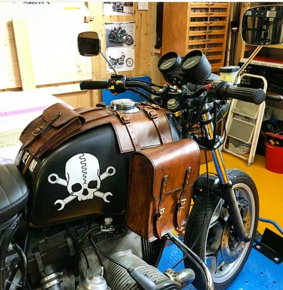 cafe racer tank bag