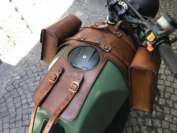cafe racer tank bag