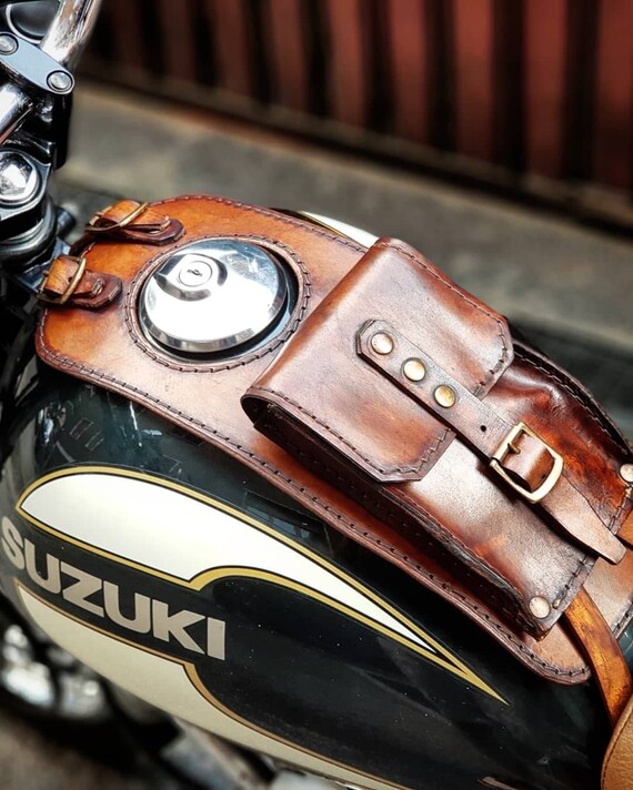 cafe racer tank bag