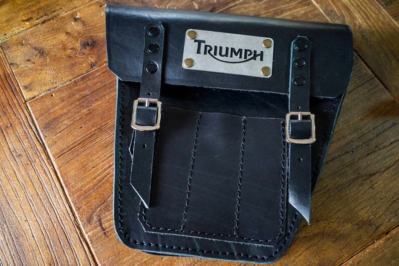 Triumph Bonneville Scrambler Left Side Bag Side Cover Side Etsy