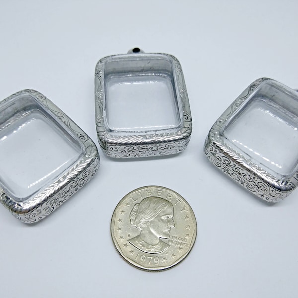 Shadow Box Locket Etsy