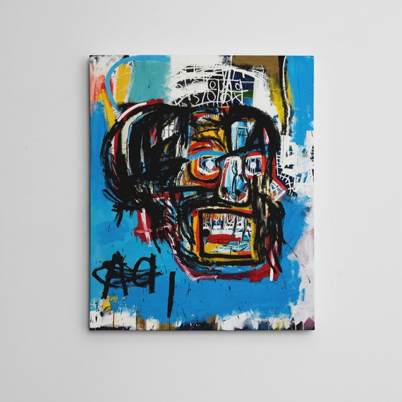 16x20 Gallery Art Canvas: Jean-michel Basquiat SAMO - Etsy