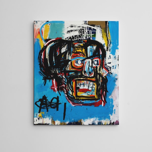 16X20" Gallery Art Canvas: Jean-Michel Basquiat SAMO Graffiti Neo-expressionism