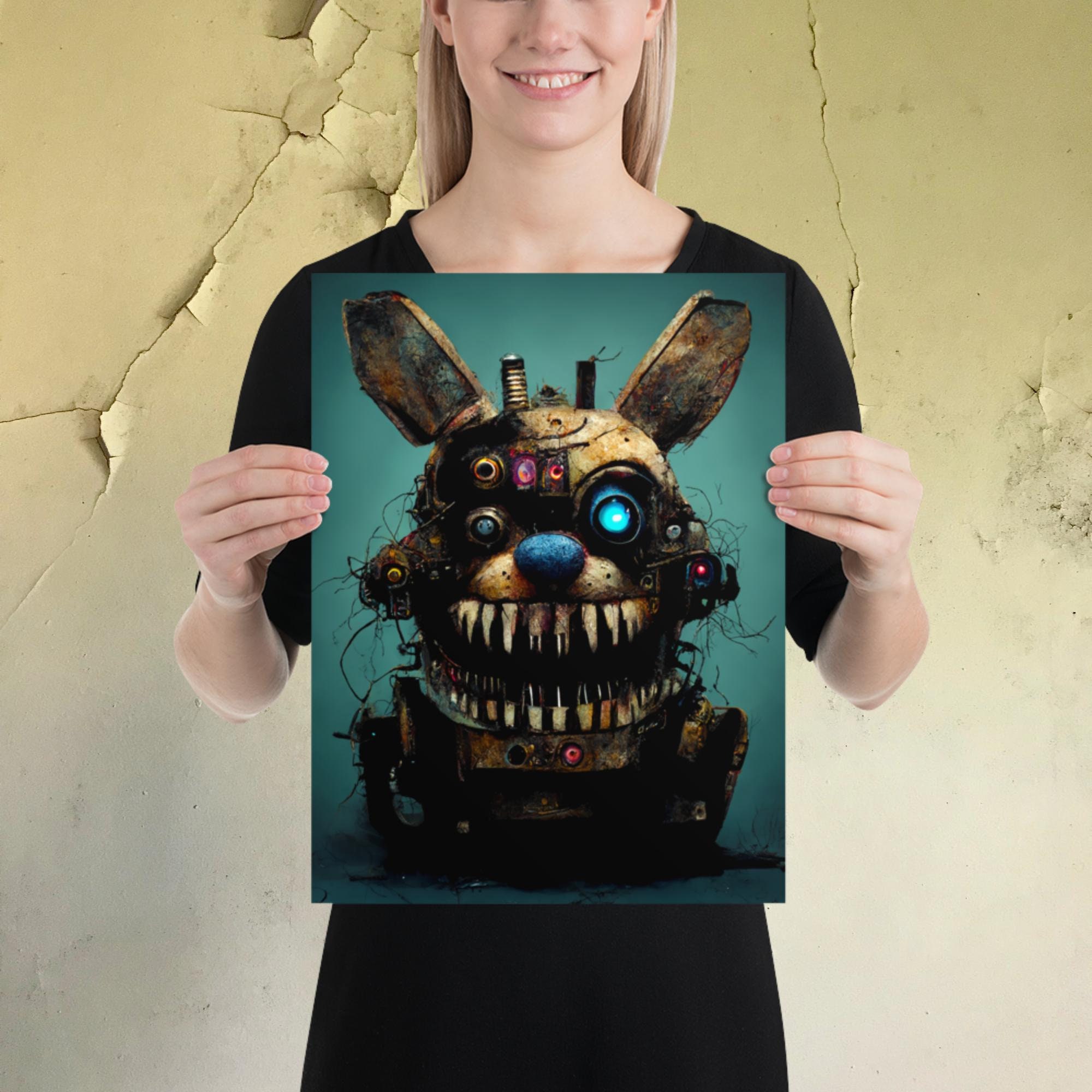 fnaf bonnie Poster for Sale by roguejacob