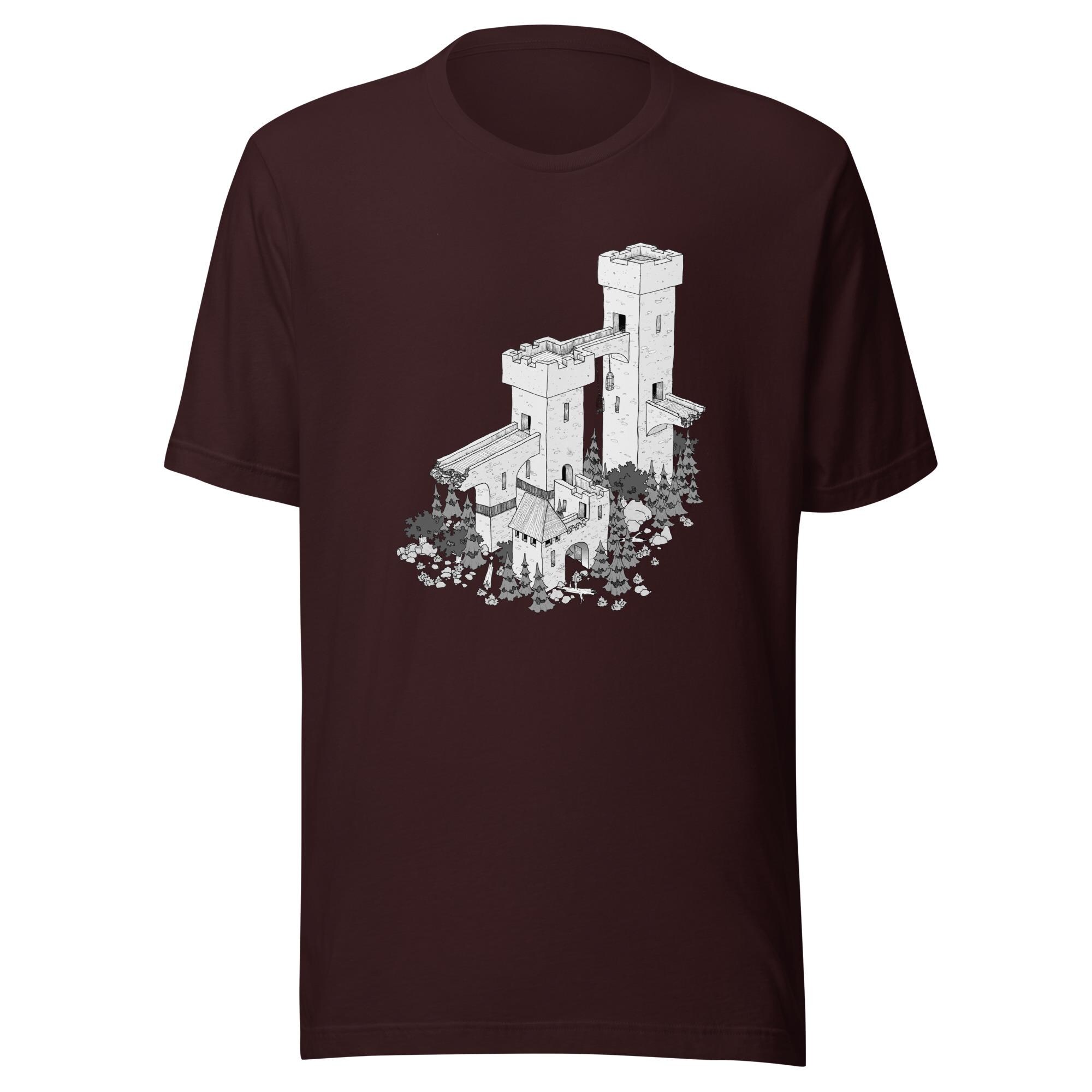 Castle Ruins Unisex T-shirt Fantasy Adventure Shirt - Etsy