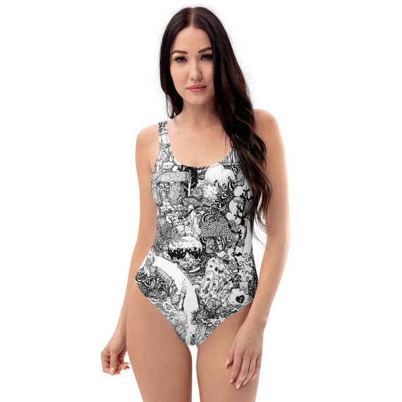 Raiponce Conte de f es Doodle One Piece Maillot de bain magique