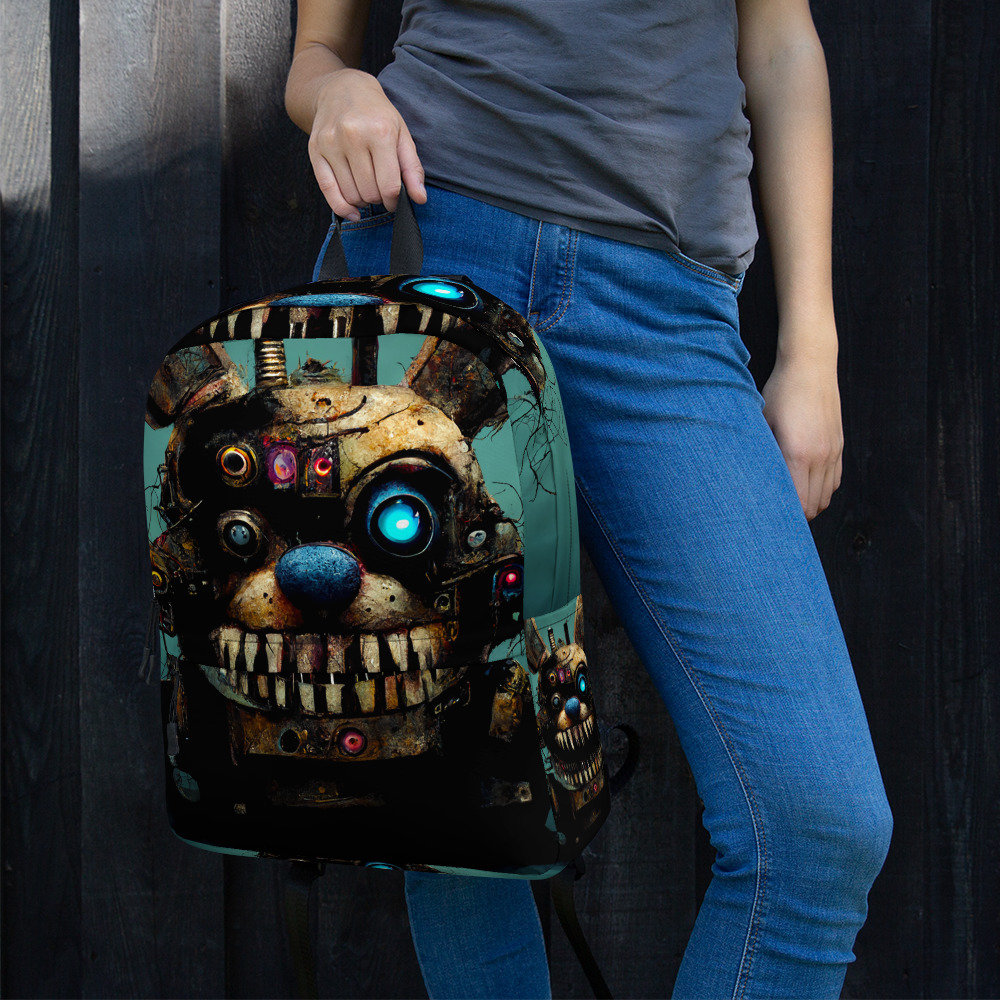 Bonnie FNAF Backpack Five Nights at Freddys Robot Machine