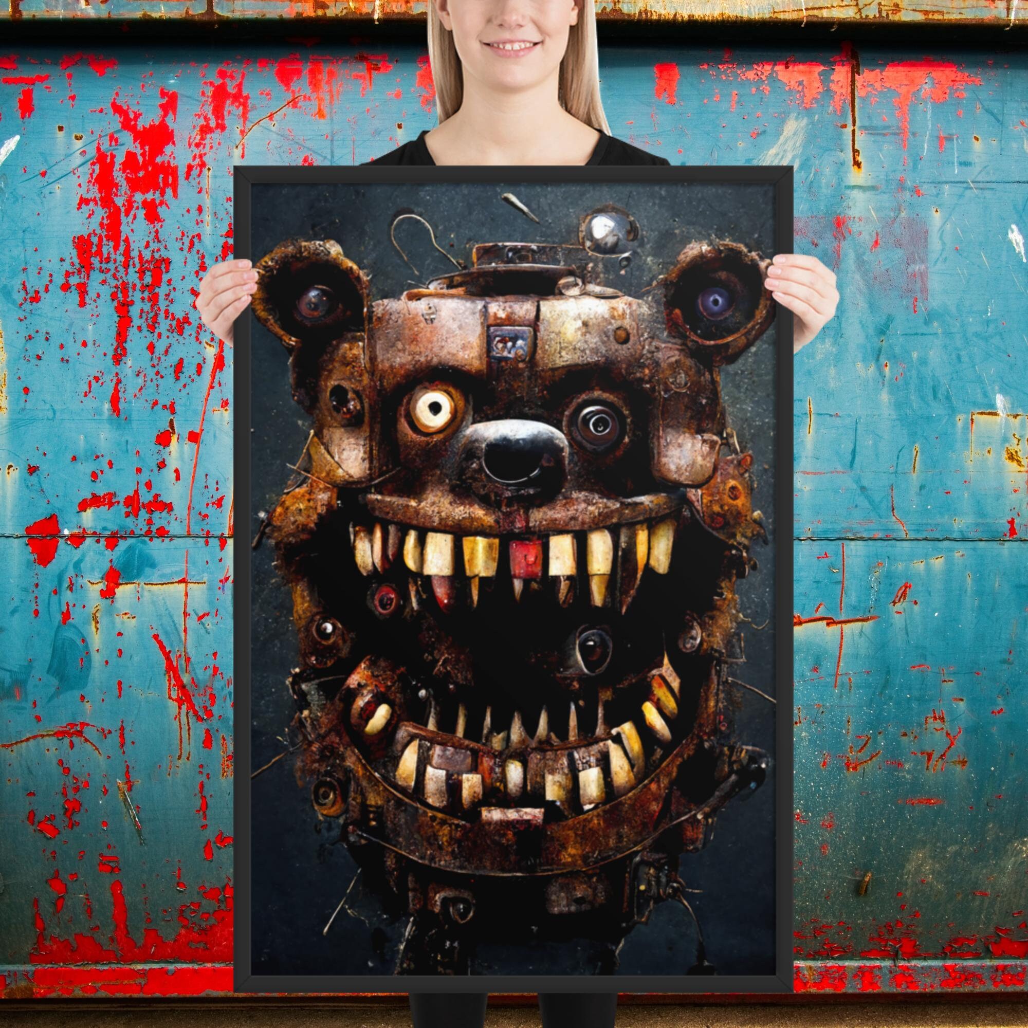 Nightmare Fredbear Posters for Sale