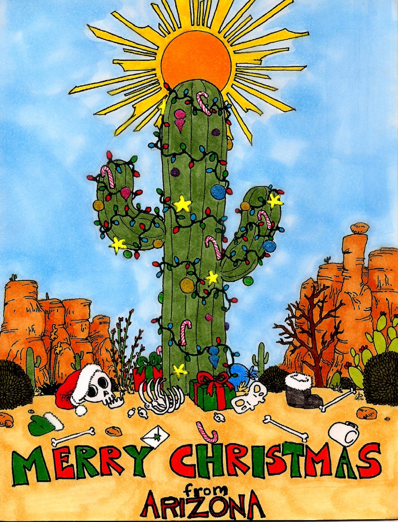 Arizona Christmas Cards 
