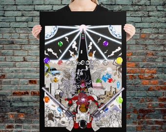 Ilustración de La Torre Oscura, lámina artística de Stephen King