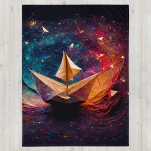 Reisen von SS Georgie Fleecedecke Papier Origami Boot, Stephen King Sci-Fi Fantasy Horror IT