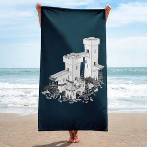 Castle Ruins Towel