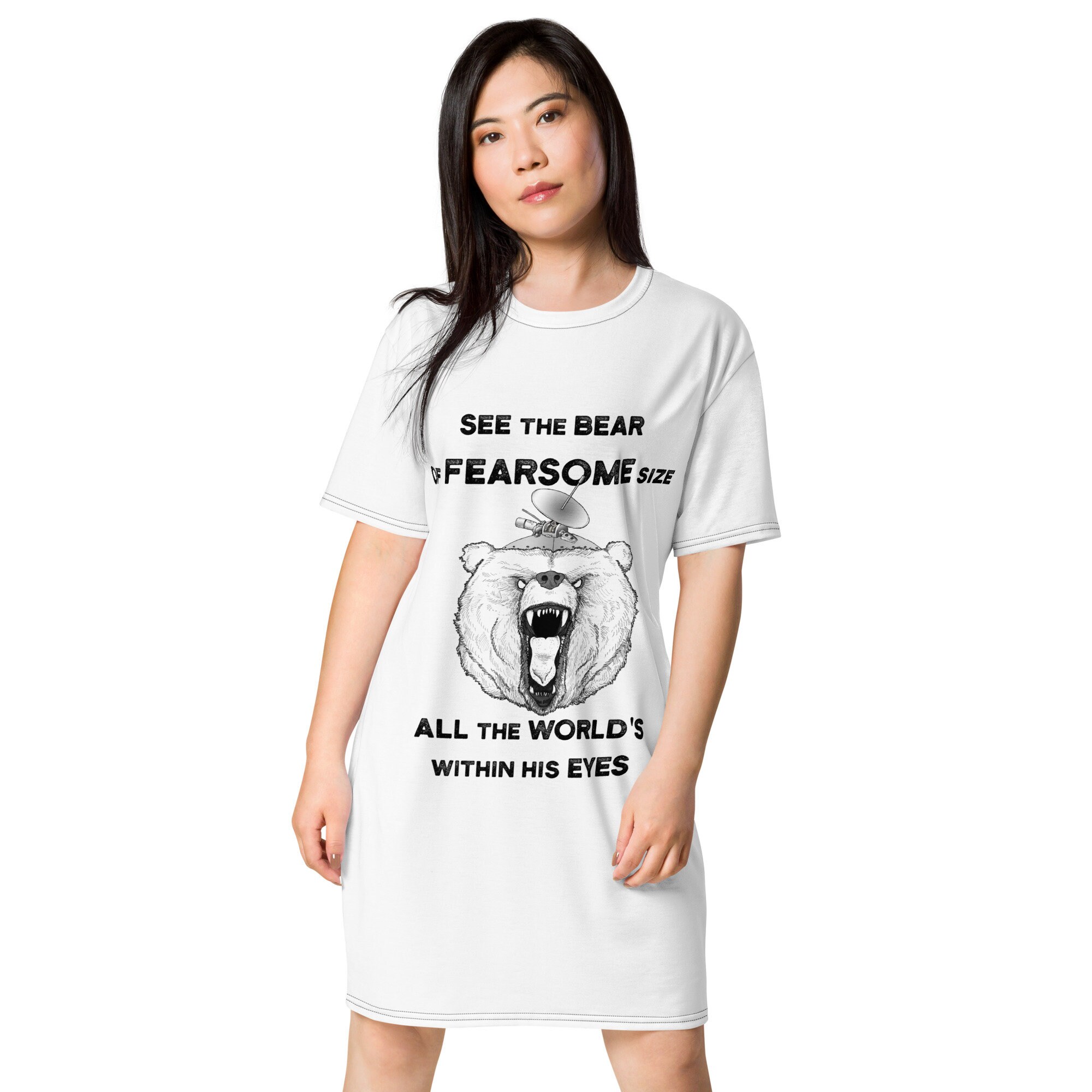 Bear of Fearsome Size T-shirt Dress 