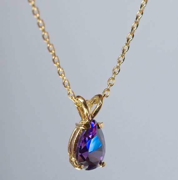 Stone Drop Necklace great for bridesmaids
