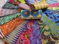 Authentic African Wax Print Fabric, African fabric by the yard made in Ghana GTP African wax print cotton material 100% cotton ntoma product logo