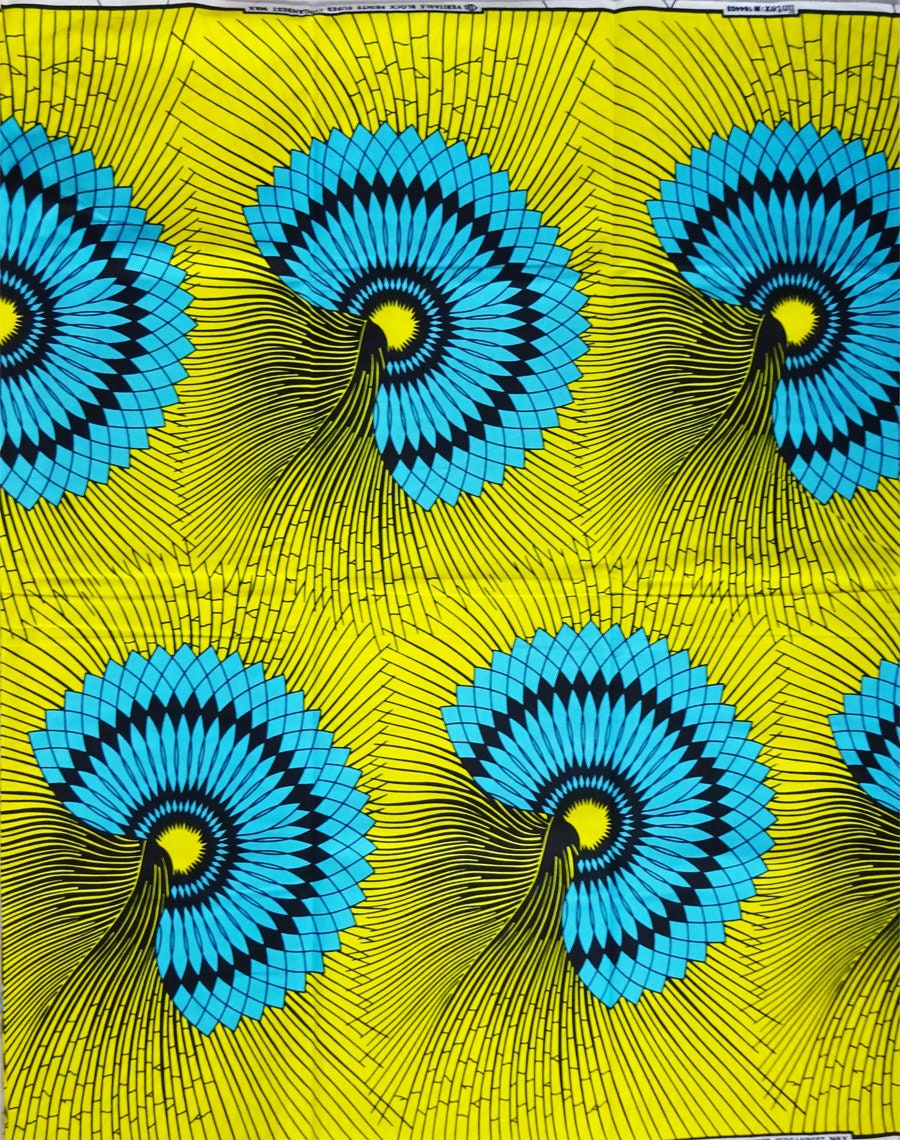 African fabric sold by yard/ Ankara fabric/Sewing fabric/ Etsy