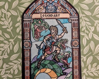 EPIC Musical: Telemachus Stained Glass Sticker