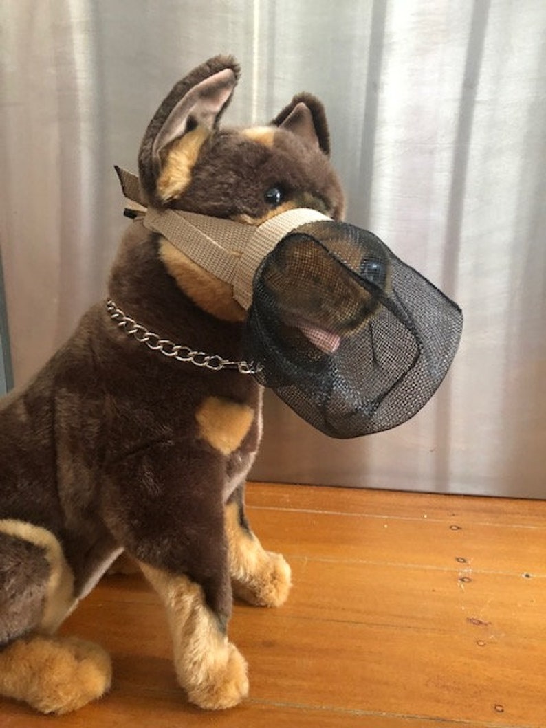soft dog muzzle