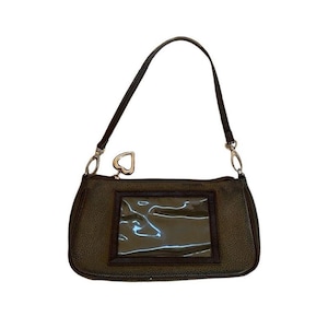 Vintage Brown purse y2k purse y2k brown purse heart purse