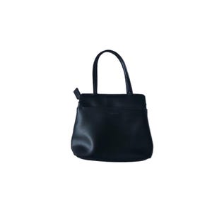 Y2K purse black Leather y2k mini  purse handbag by dice leather