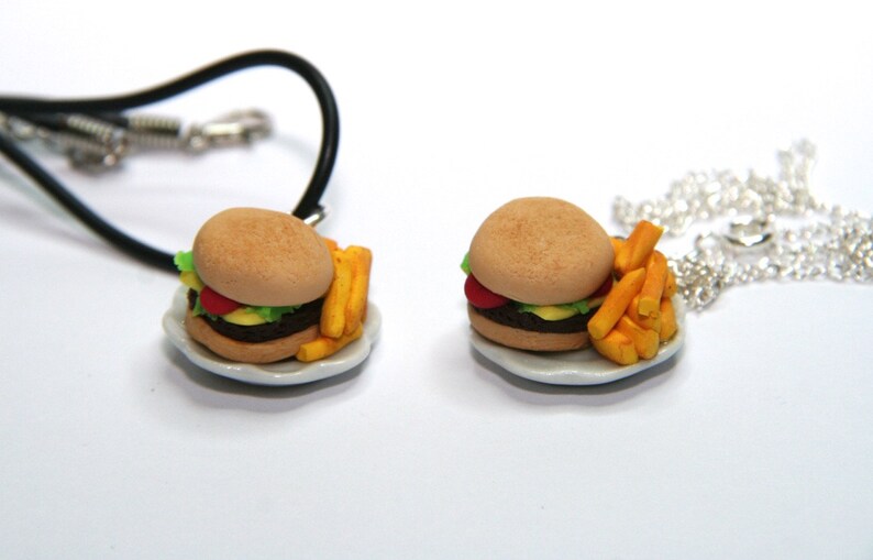 Burger Bag Charm Burger Purse Charm Food Jewellery Miniature Burger ...