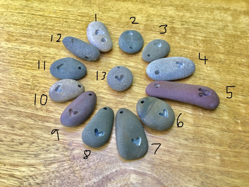 Pebble necklace vegan necklace surfer keyring pebble heart keyring Father\u2019s Day beach stone keychain nautical gift organic natural keyfob