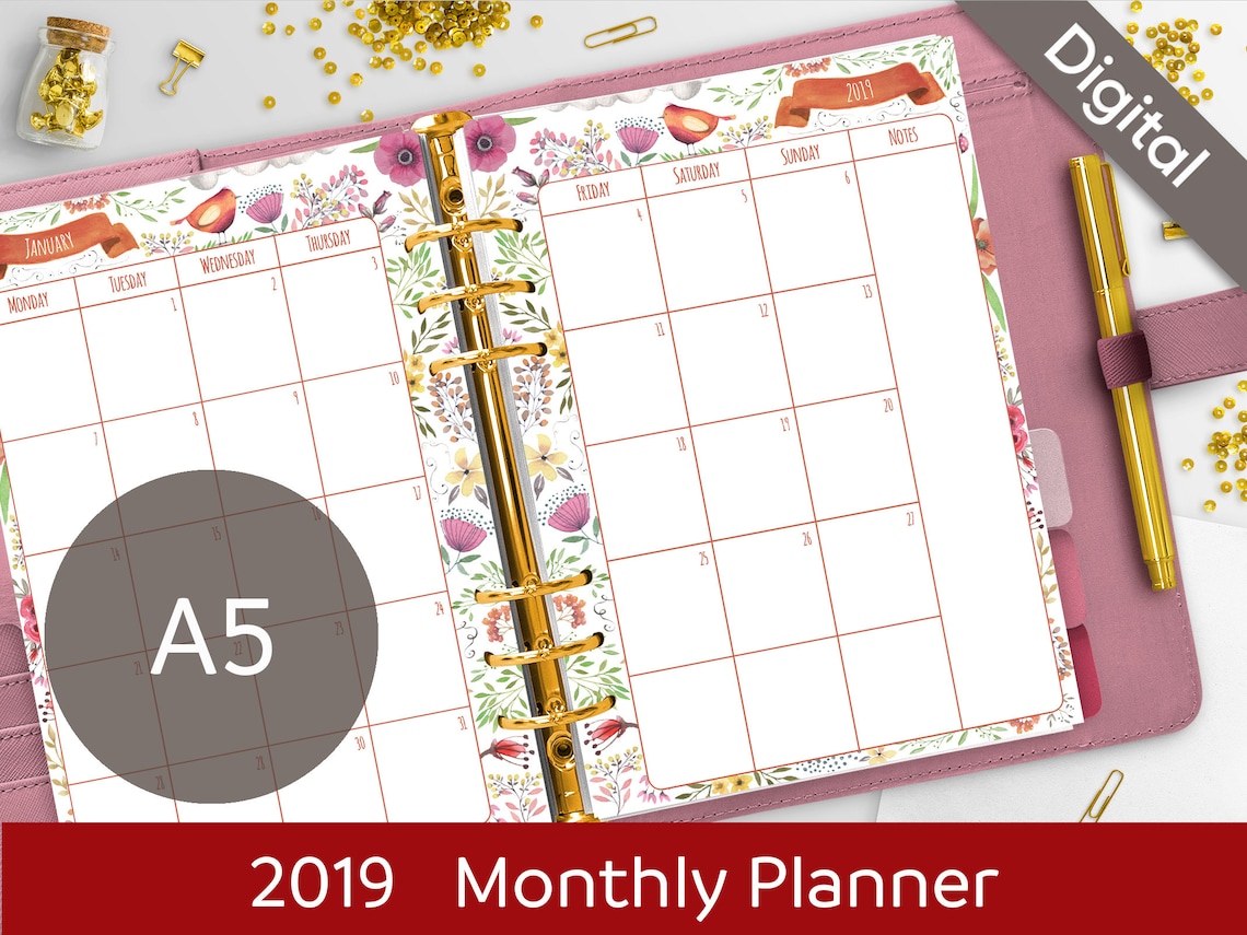 Refill calendar bobina melisa