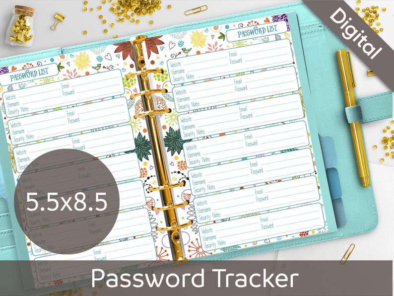 5 5x8 5 Password Book Printable Half Size Password List Etsy 5-5x8-5-password-book-printable-half-size-password-list-etsy