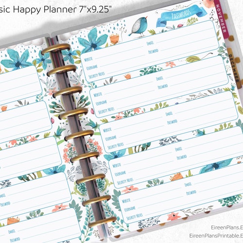 Dated Daily Planner Kit Printable Daily Plan Templates 20 in | Etsy