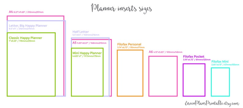 5.5x8.5 Weekly Planner Printable Undated Weekly WO2P Half | Etsy