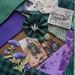 Crazy Quilting Kit with Embellishments "The Thistle Of Scotland "
