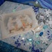 Crazy Quilting Kit with Embellishments- Northern Lights "Fire on Ice"
