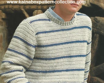 Mens Sweater Pattern - Etsy