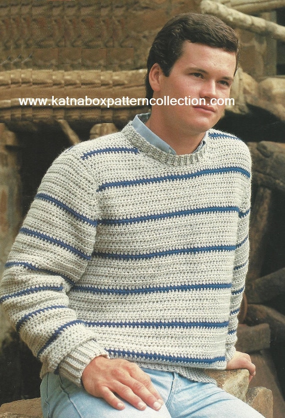 Suéter A Rayas Para Hombre (Sweater)