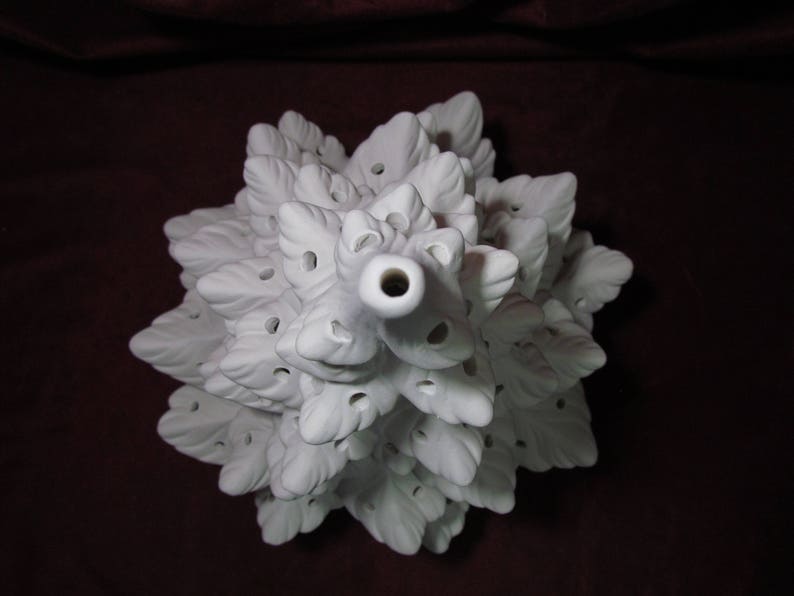 Ceramic Bisque Large Atlantic Christmas Tree ~ Ready to Paint Unpainted U-Paint DIY Christmas