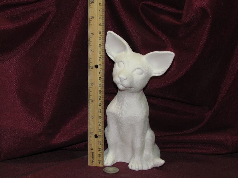 Ceramic Bisque Dueling Dragon Crouching Ready to Paint U-Paint Unpainted DIY Fantasy Doc Holliday Fighting Battle