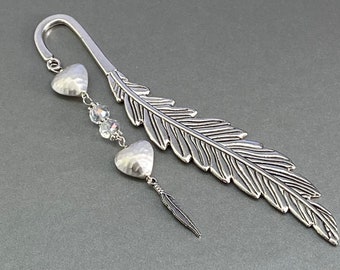 Silver Hummingbird & Flower Metal Bookmark Blanks