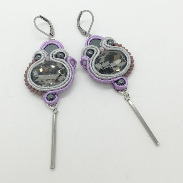 Boucles d'oreilles baroque