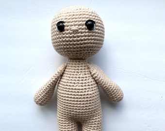 Doll Crochet Pattern, Basic Body, Basic Doll Crochet, Crochet Pattern, Pattern Only