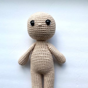 Doll Crochet Pattern, Basic Body, Basic Doll Crochet, Crochet Pattern, Pattern Only