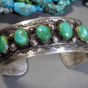 Museum **satellite Royston Turquoise** Vintage Navajo Native American Jewelry Silver Sheild Bracelet Museum **satellite Royston Turquoise** Vintage Navajo Native American Jewelry Silver Sheild Bracelet