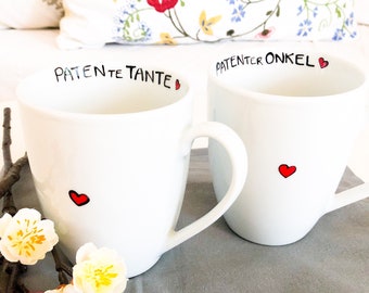 Taufe,Patentante, Patenonkel , Geschenk für Patenter Onkel, Tasse Patenonkel , Patente Tante, Geschenk Patenonkel , Geschenk Taufe